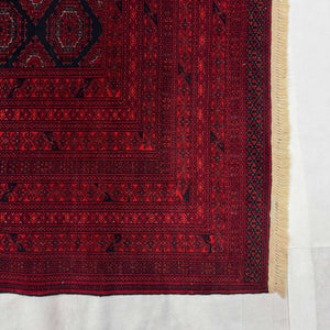 Handmade Afghan wool rug  traditional design for living room USA