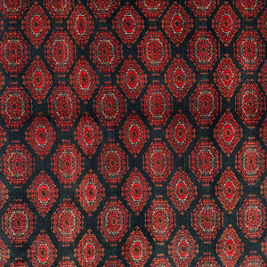 Handmade Afghan wool rug  traditional design for living room USA