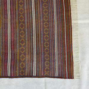 Handmade Afghan wool rug  traditional design for living room USA
