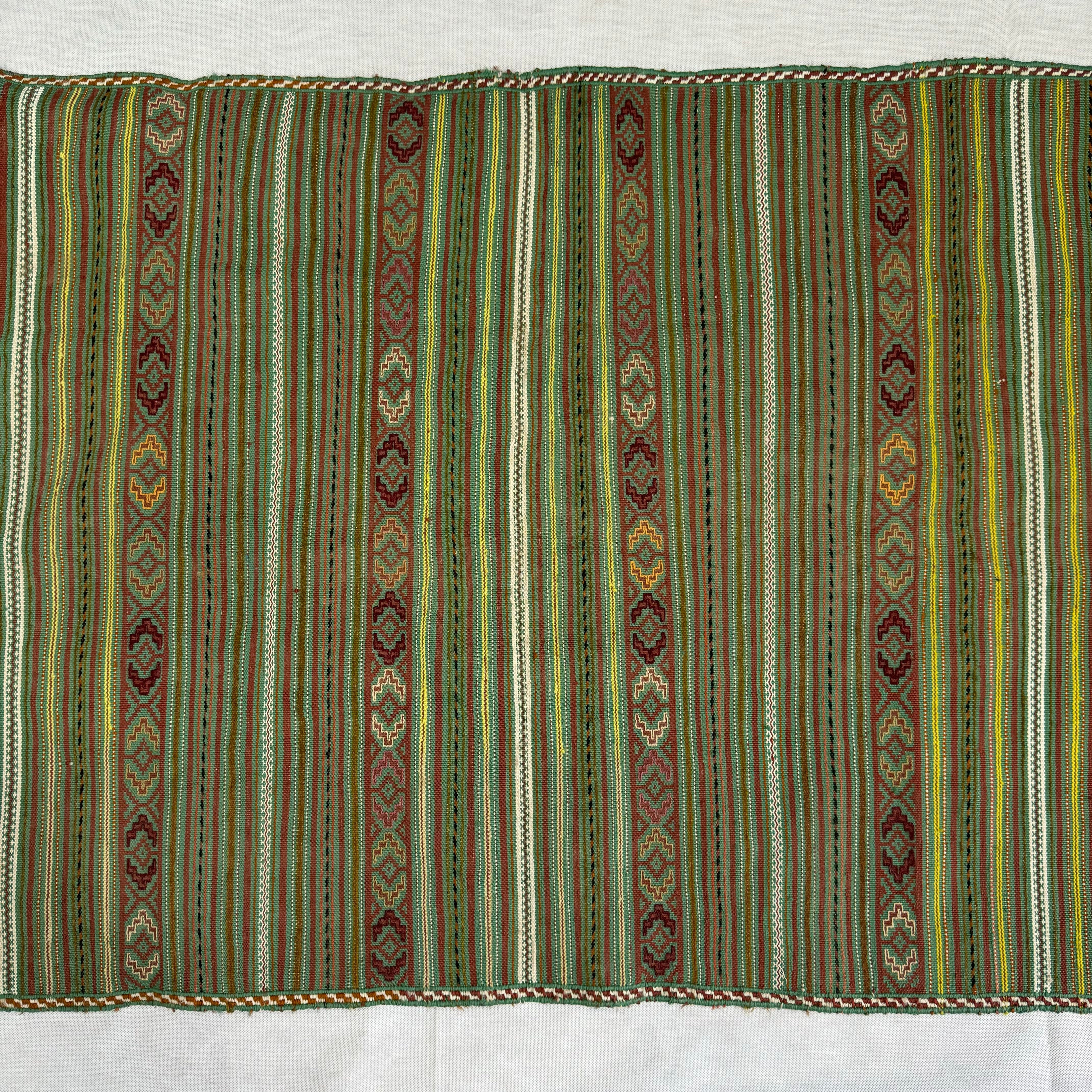 Handmade Afghan wool rug  traditional design for living room USA