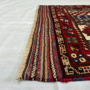 Handmade Afghan wool rug  traditional design for living room USA