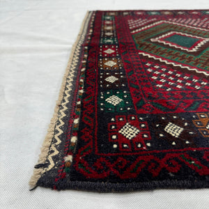 Handmade Afghan wool rug  traditional design for living room USA