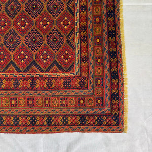 Handmade Afghan wool rug  traditional design for living room USA