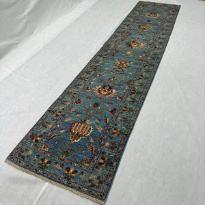 Handmade Afghan wool rug  traditional design for living room USA