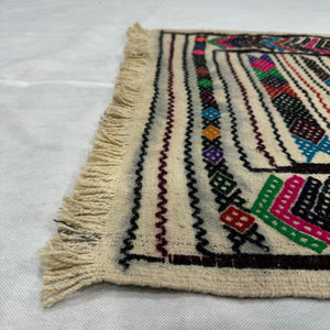 Handmade Afghan wool rug  traditional design for living room USA