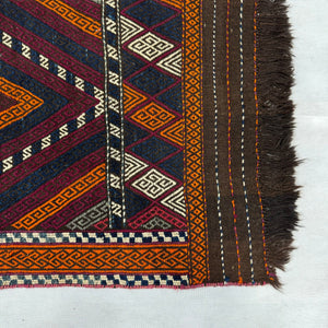 Handmade Afghan wool rug  traditional design for living room USA