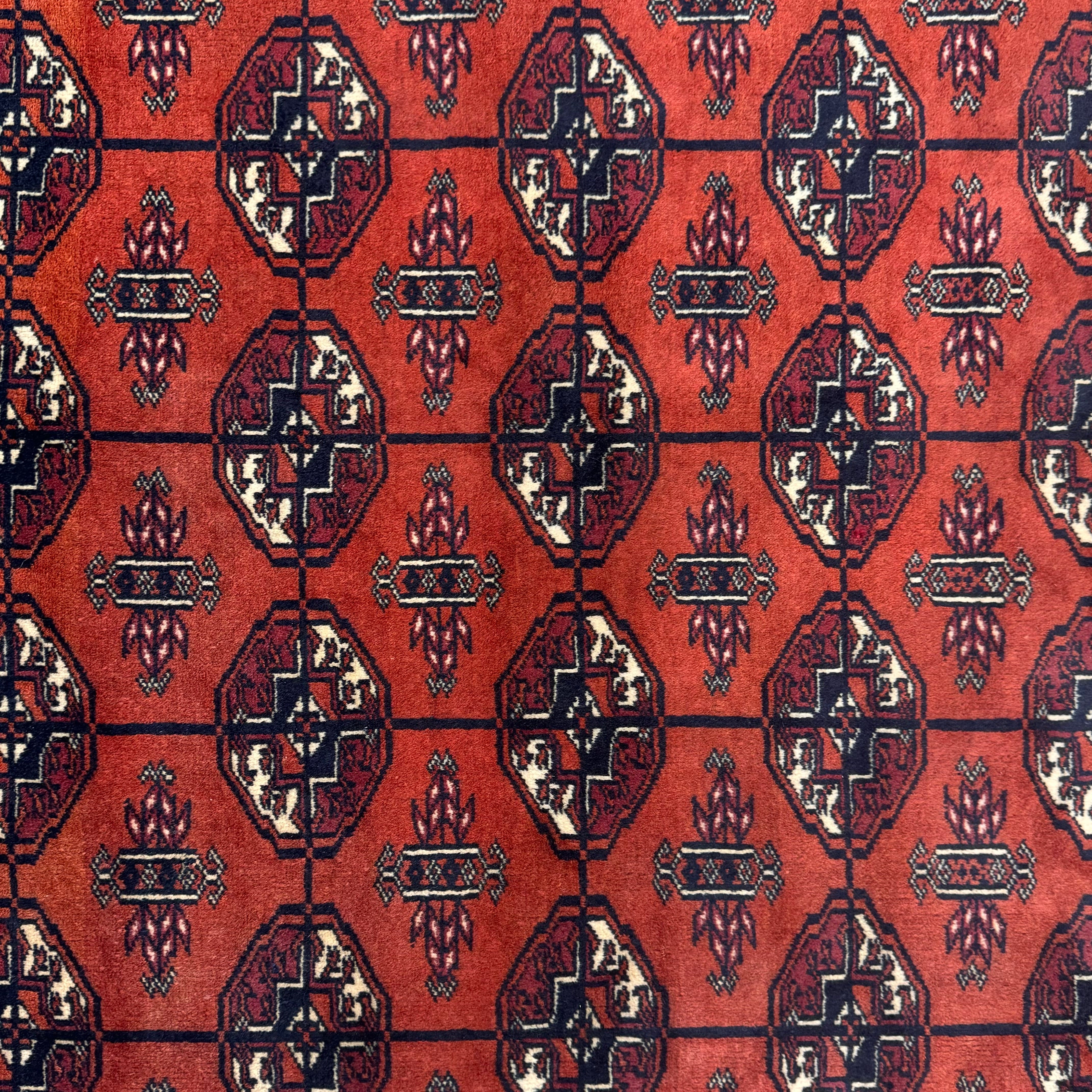 Handmade Afghan wool rug  traditional design for living room USA