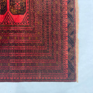 Handmade Afghan wool rug  traditional design for living room USA