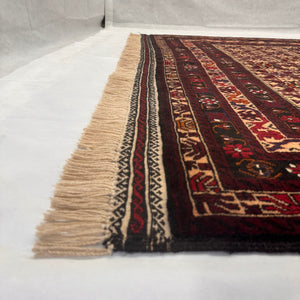 Handmade Afghan wool rug  traditional design for living room USA