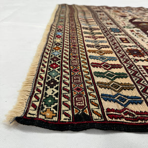 Handmade Afghan wool rug  traditional design for living room USA