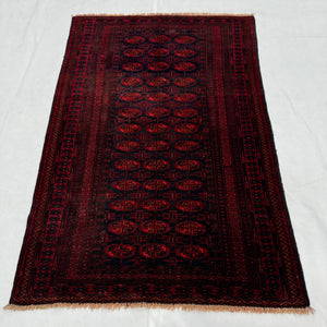 Handmade Afghan wool rug  traditional design for living room USA
